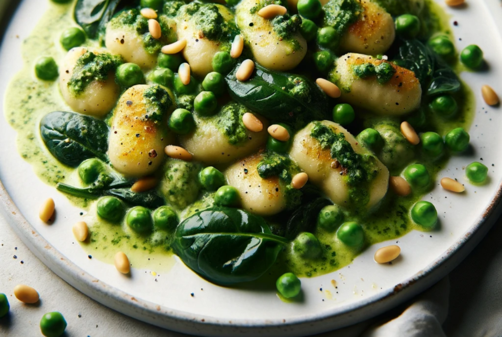 Lemon and Pesto Gnocchi