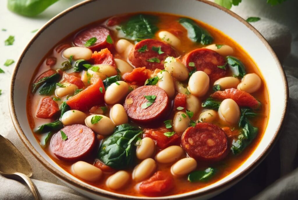 Chorizo and White Bean Stew