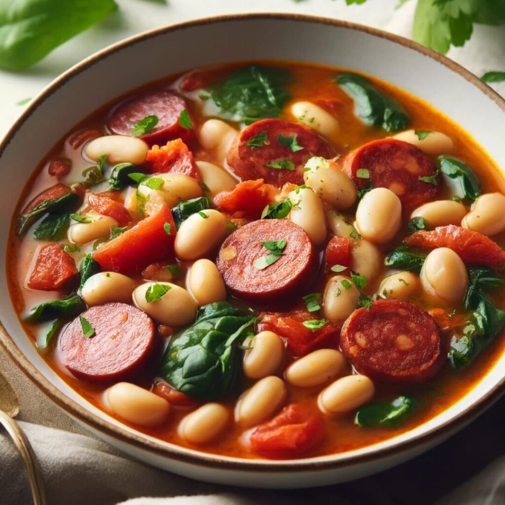 Chorizo and White Bean Stew