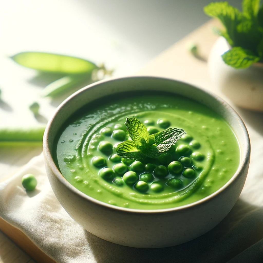 Pea and Mint Soup