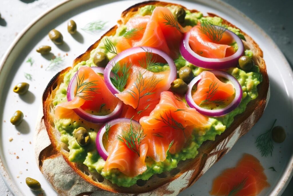 Smoked Salmon and Avocado Toast