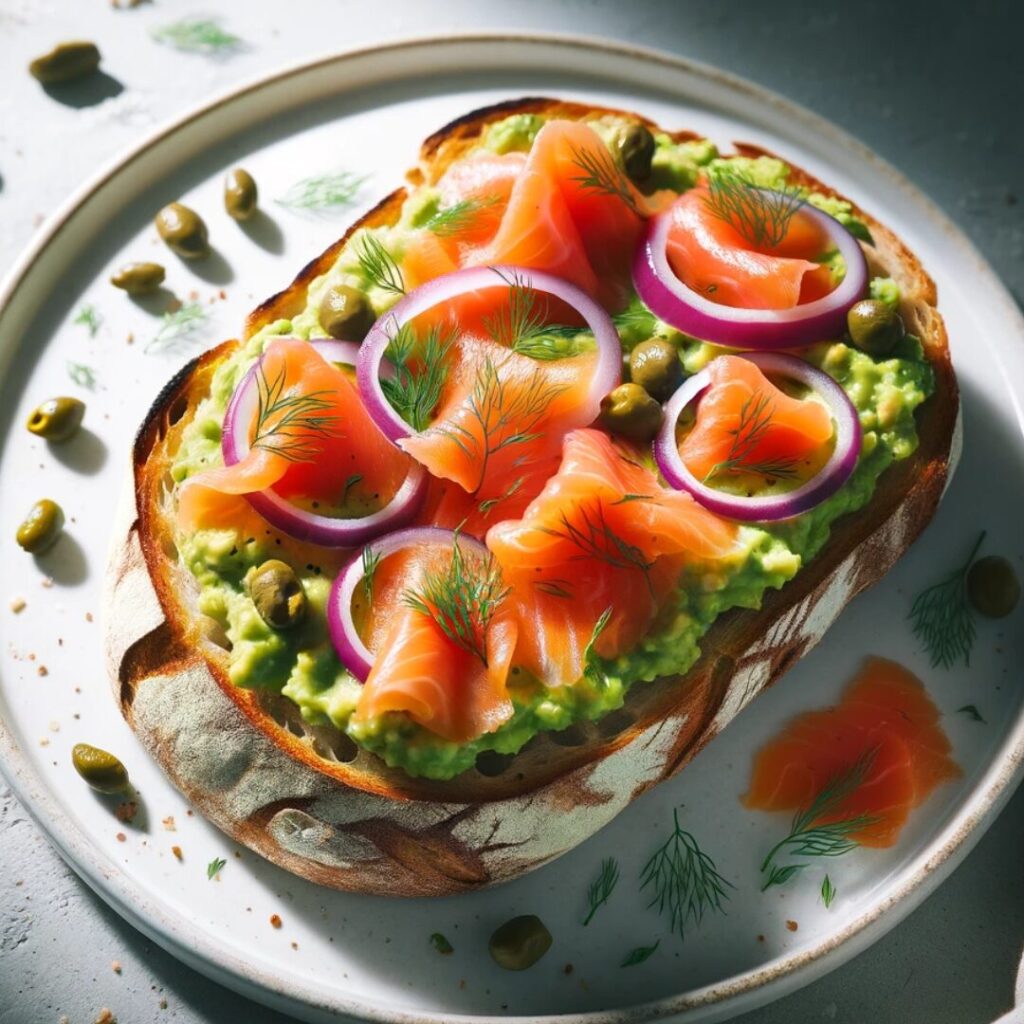 Smoked Salmon and Avocado Toast