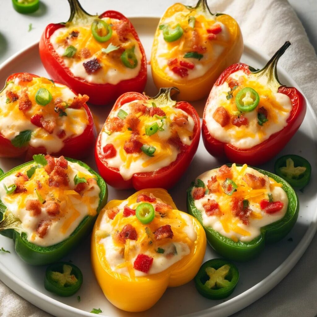 Jalapeño Stuffed Bell Peppers