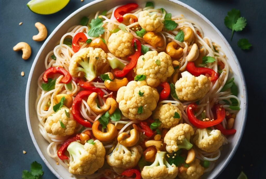 Cauliflower And Cashew Stir-Fry