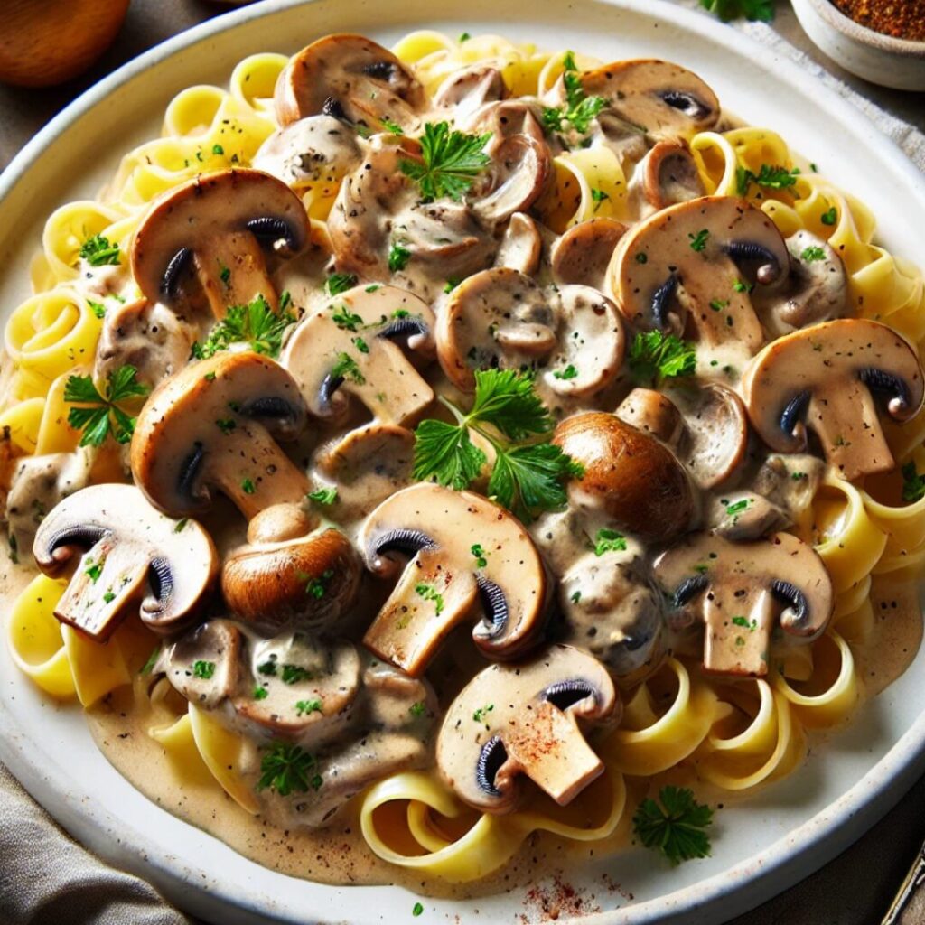 Mushroom Stroganoff