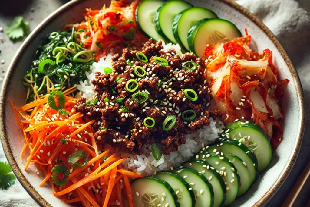 Spicy Korean Beef Bowls