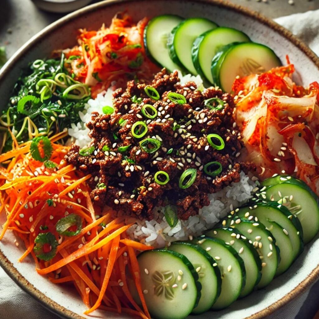 Spicy Korean Beef Bowls