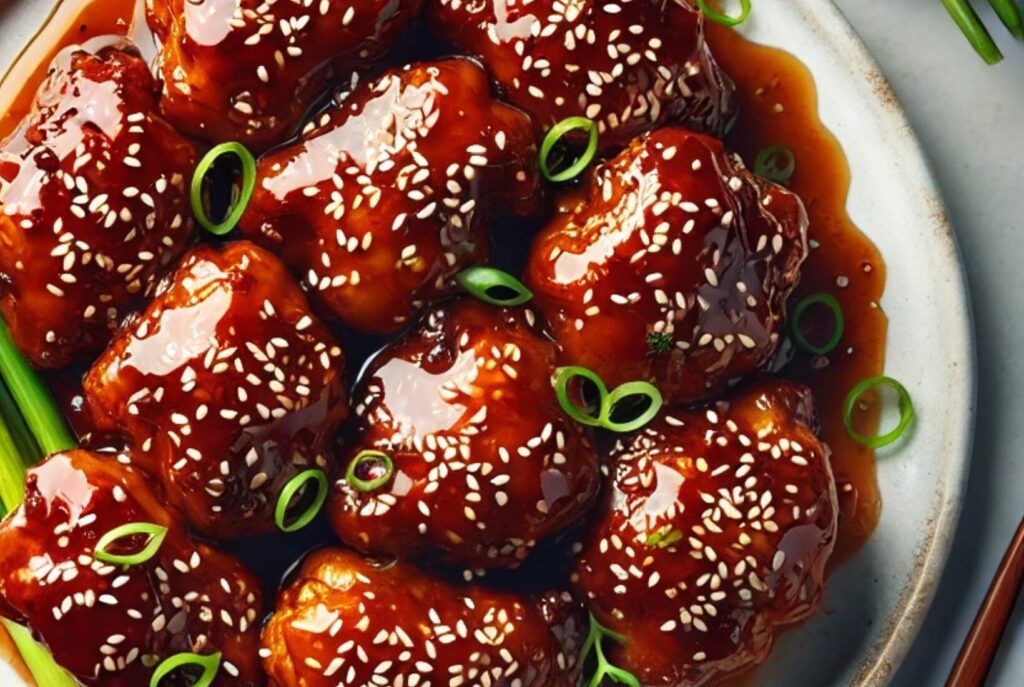 Chinese-Style Sticky Chicken