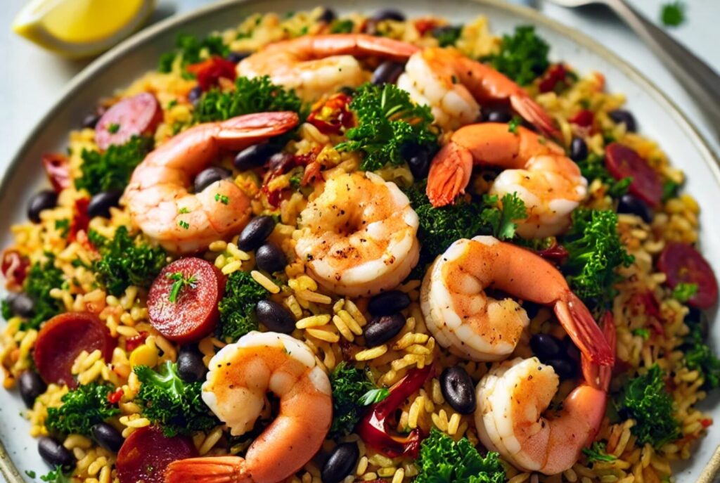 Prawn and Chorizo Rice