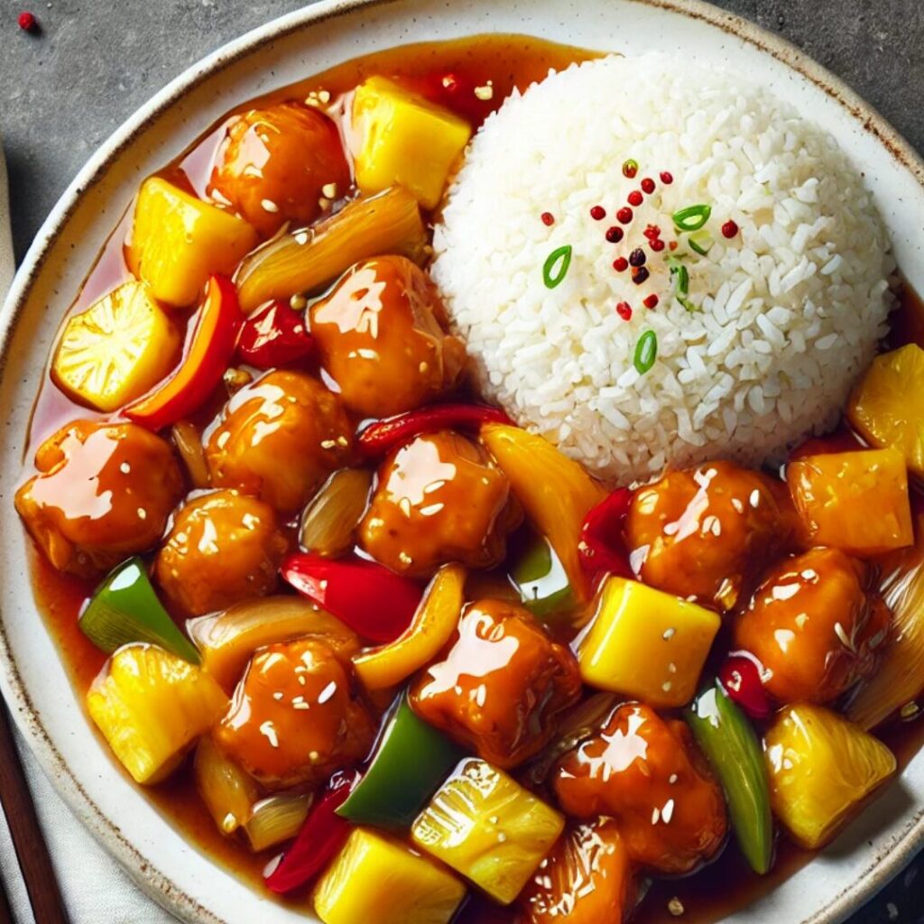 Simple Sweet and Sour Chicken