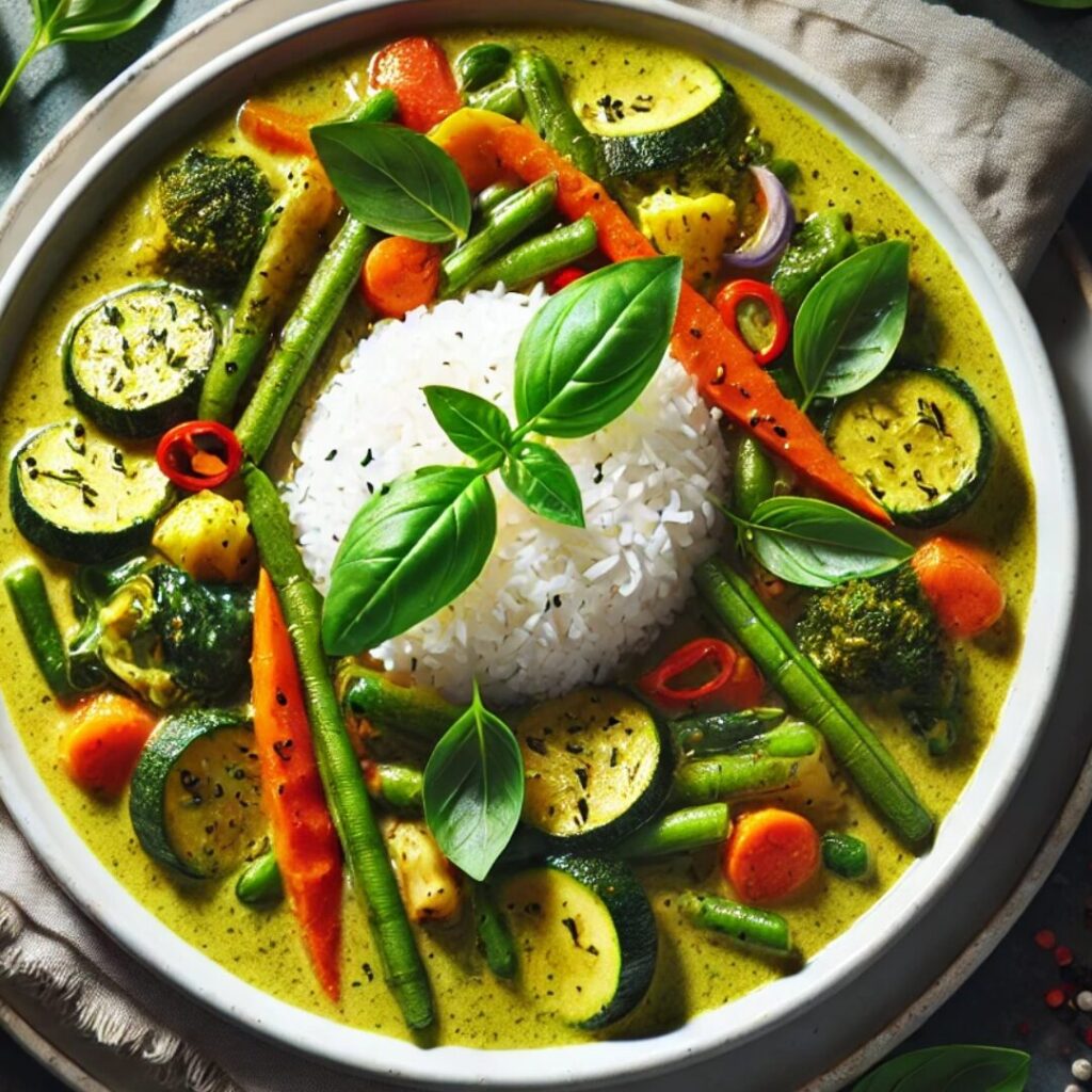 Vegetable Thai Green Curry