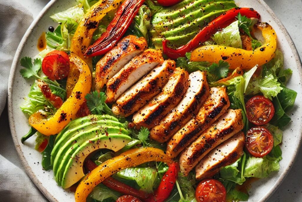 Chicken Fajita Salad