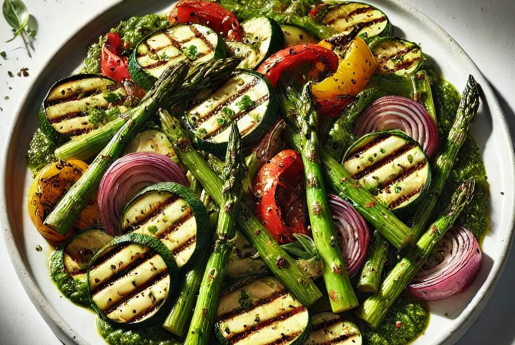 Chimichurri Grilled Veggies