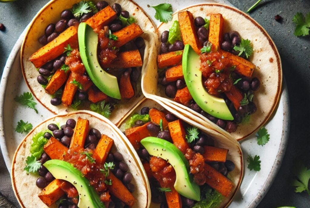 Sweet Potato Black Bean Tacos