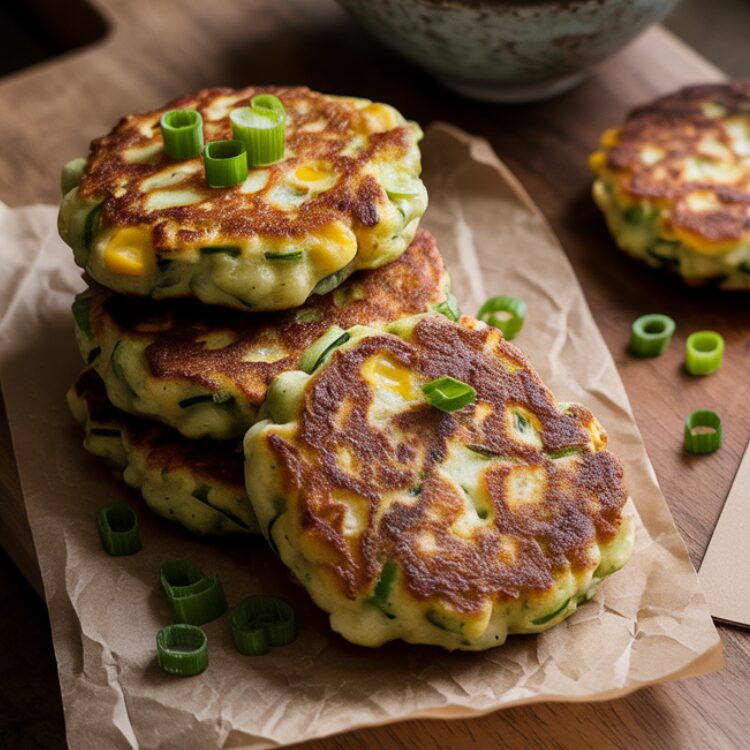 Courgette and Sweetcorn Fritters