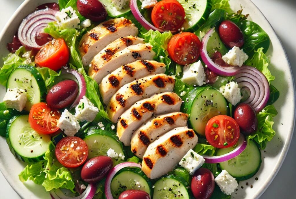 Greek-Style Chicken Salad