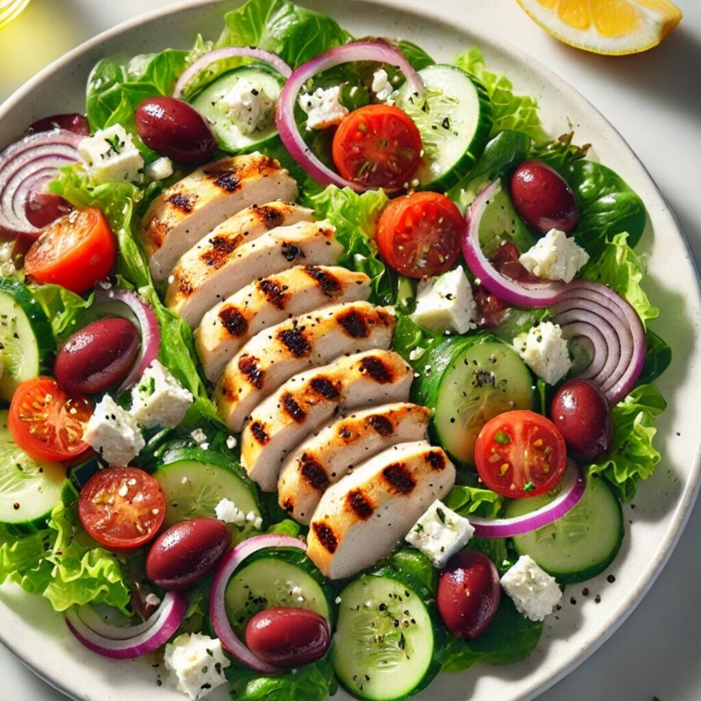 Greek-Style Chicken Salad