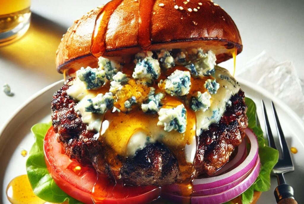 Hot Honey Smashed Burger