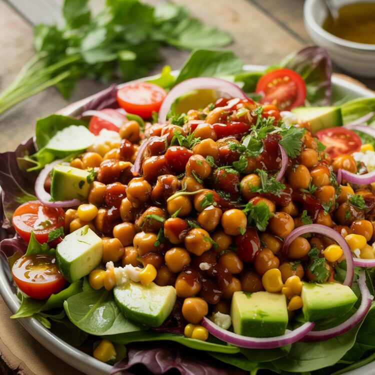 BBQ Chickpea Salad