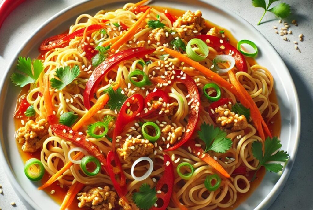 Sweet Chilli Turkey Noodles