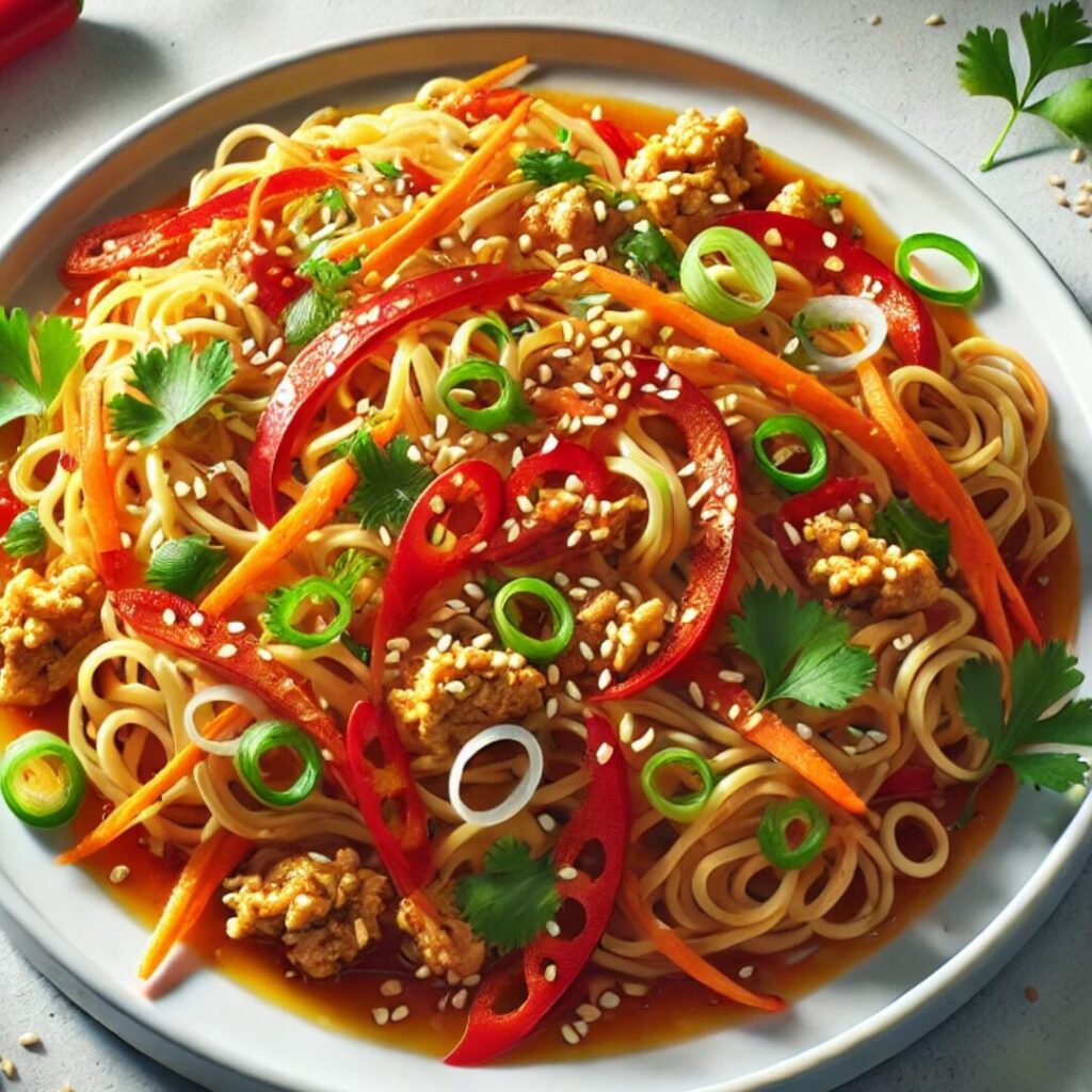 Sweet Chilli Turkey Noodles