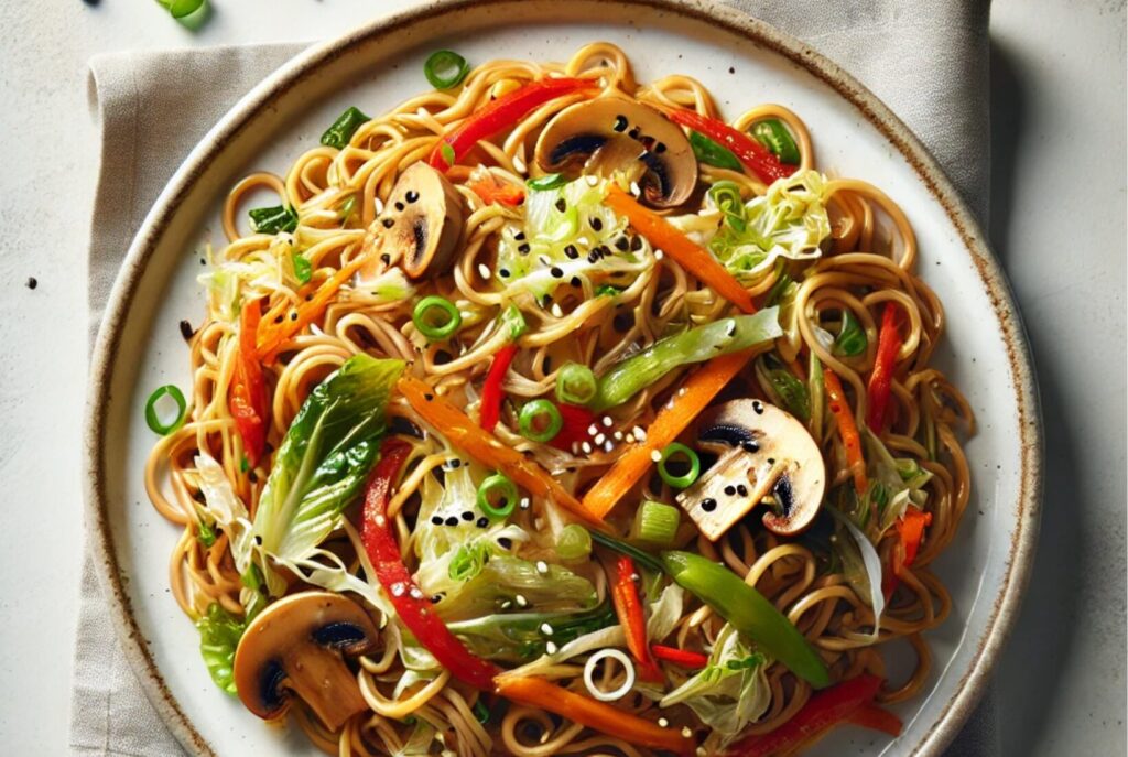 Quick Yakisoba Noodles