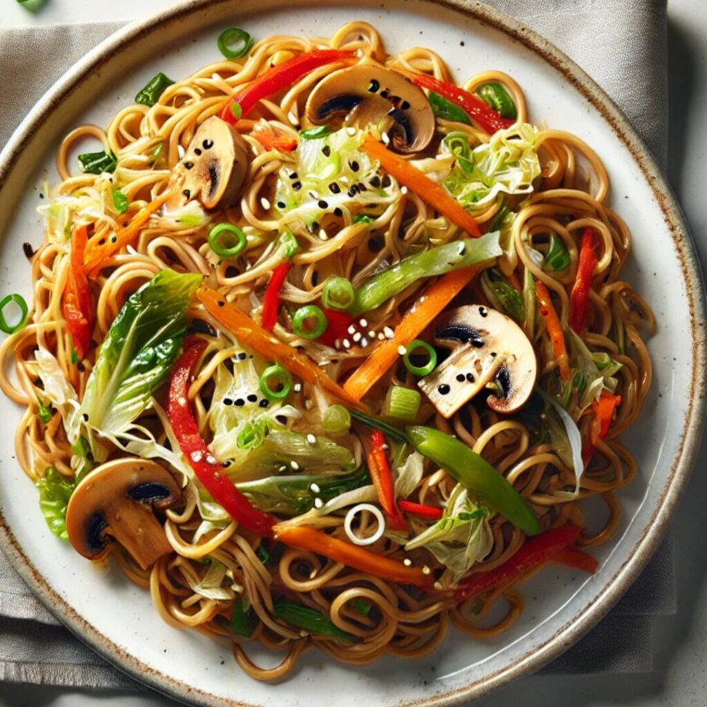 Quick Yakisoba Noodles